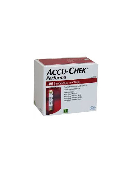 ACCU CHEK PERFORMA Bte 100 Bandelettes