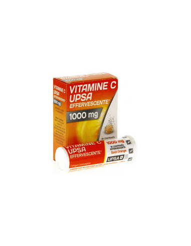 UPSA Vitamine C 1000mg Bte 20 Cp Effev