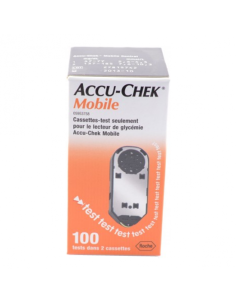 Accu-Chek MOBILE Cassette Bte 50x2